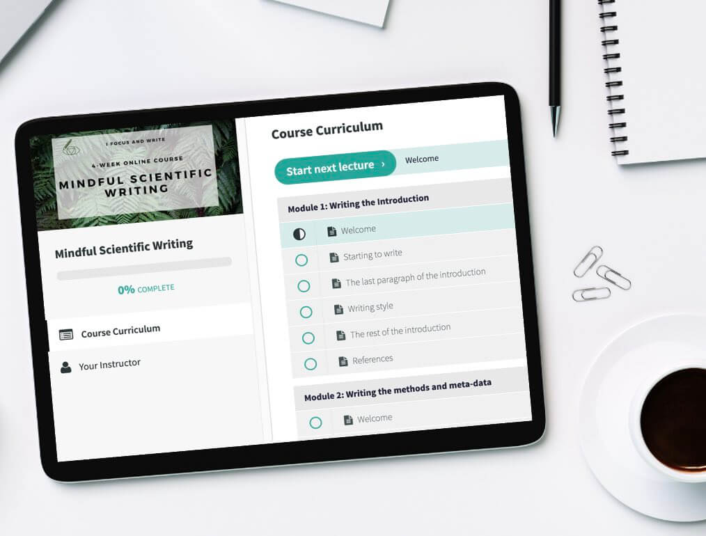 Mindful Scientific Writing